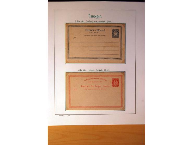 1855/1976, gestempelte überkpl. Sammlung mit Dienst- und Portomarken, u.a. Mi.-Nr. 1 mit Rost-, Orts- und Nummernstempel, daz