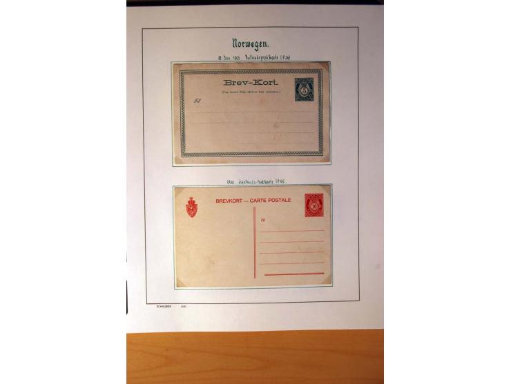 1855/1976, gestempelte überkpl. Sammlung mit Dienst- und Portomarken, u.a. Mi.-Nr. 1 mit Rost-, Orts- und Nummernstempel, daz
