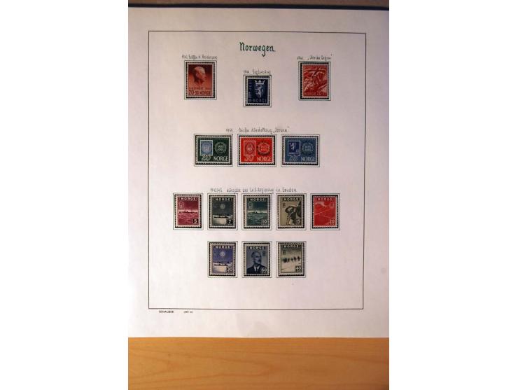 1855/1976, gestempelte überkpl. Sammlung mit Dienst- und Portomarken, u.a. Mi.-Nr. 1 mit Rost-, Orts- und Nummernstempel, daz
