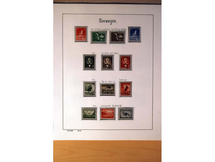 1855/1976, gestempelte überkpl. Sammlung mit Dienst- und Portomarken, u.a. Mi.-Nr. 1 mit Rost-, Orts- und Nummernstempel, daz