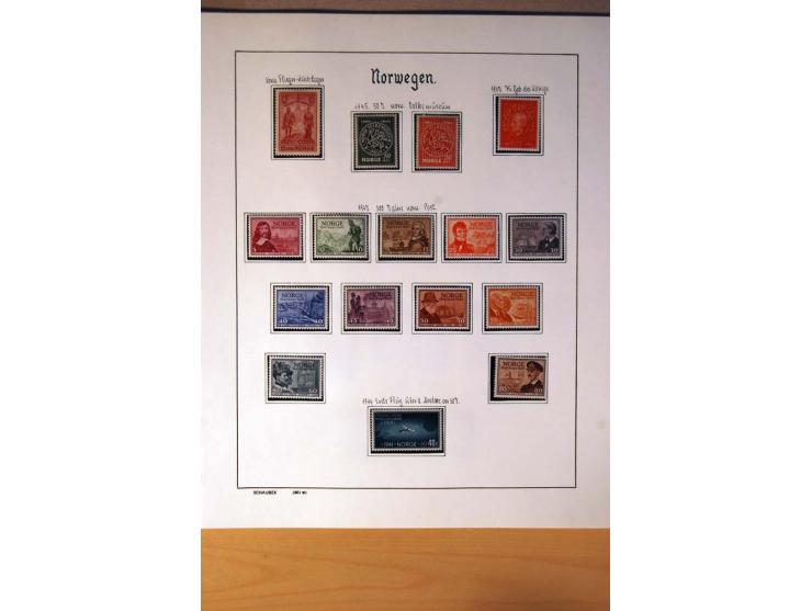 1855/1976, gestempelte überkpl. Sammlung mit Dienst- und Portomarken, u.a. Mi.-Nr. 1 mit Rost-, Orts- und Nummernstempel, daz