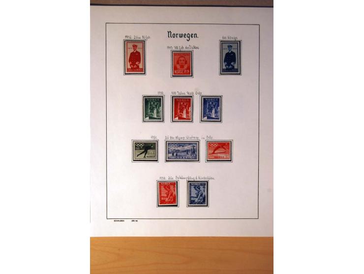 1855/1976, gestempelte überkpl. Sammlung mit Dienst- und Portomarken, u.a. Mi.-Nr. 1 mit Rost-, Orts- und Nummernstempel, daz