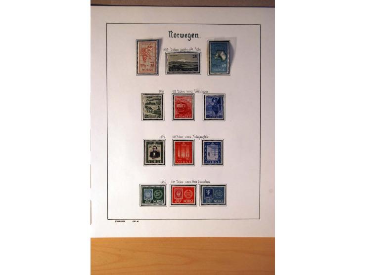 1855/1976, gestempelte überkpl. Sammlung mit Dienst- und Portomarken, u.a. Mi.-Nr. 1 mit Rost-, Orts- und Nummernstempel, daz