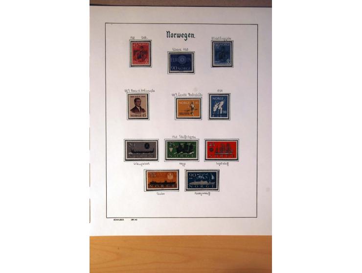 1855/1976, gestempelte überkpl. Sammlung mit Dienst- und Portomarken, u.a. Mi.-Nr. 1 mit Rost-, Orts- und Nummernstempel, daz
