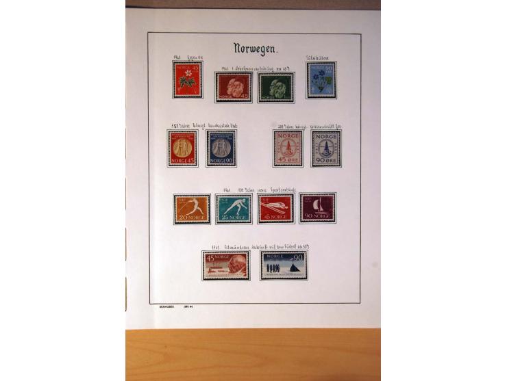 1855/1976, gestempelte überkpl. Sammlung mit Dienst- und Portomarken, u.a. Mi.-Nr. 1 mit Rost-, Orts- und Nummernstempel, daz