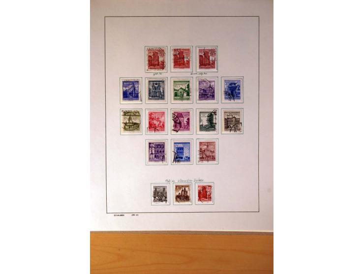 1850/1980, sehr schöne gestempelte Sammlung mit vielen besseren Werten, dabei Mi.-Nr. 16,17, 23, 518-23, 551-54, 555A und 588