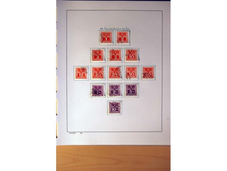 1850/1980, sehr schöne gestempelte Sammlung mit vielen besseren Werten, dabei Mi.-Nr. 16,17, 23, 518-23, 551-54, 555A und 588