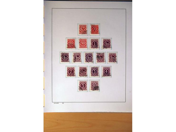 1850/1980, sehr schöne gestempelte Sammlung mit vielen besseren Werten, dabei Mi.-Nr. 16,17, 23, 518-23, 551-54, 555A und 588