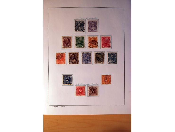 1850/1980, sehr schöne gestempelte Sammlung mit vielen besseren Werten, dabei Mi.-Nr. 16,17, 23, 518-23, 551-54, 555A und 588