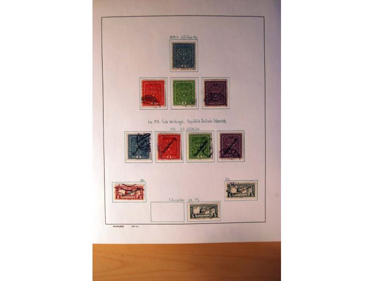 1850/1980, sehr schöne gestempelte Sammlung mit vielen besseren Werten, dabei Mi.-Nr. 16,17, 23, 518-23, 551-54, 555A und 588