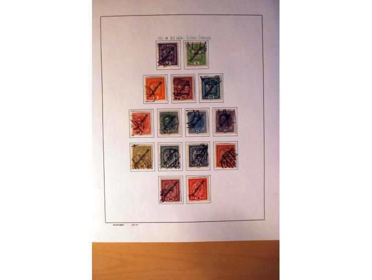 1850/1980, sehr schöne gestempelte Sammlung mit vielen besseren Werten, dabei Mi.-Nr. 16,17, 23, 518-23, 551-54, 555A und 588