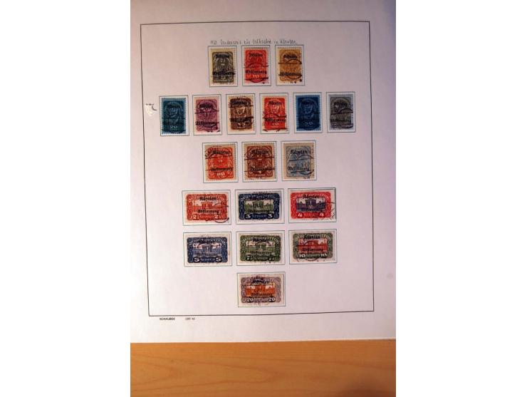 1850/1980, sehr schöne gestempelte Sammlung mit vielen besseren Werten, dabei Mi.-Nr. 16,17, 23, 518-23, 551-54, 555A und 588