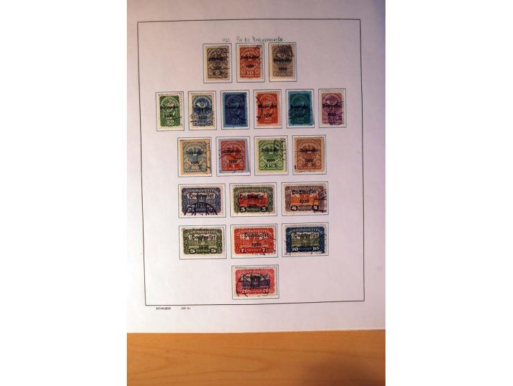 1850/1980, sehr schöne gestempelte Sammlung mit vielen besseren Werten, dabei Mi.-Nr. 16,17, 23, 518-23, 551-54, 555A und 588