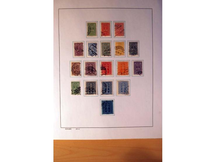 1850/1980, sehr schöne gestempelte Sammlung mit vielen besseren Werten, dabei Mi.-Nr. 16,17, 23, 518-23, 551-54, 555A und 588