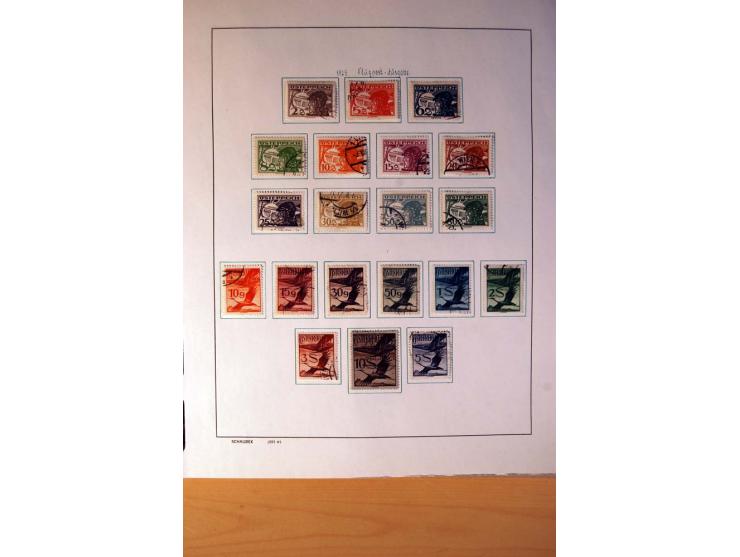 1850/1980, sehr schöne gestempelte Sammlung mit vielen besseren Werten, dabei Mi.-Nr. 16,17, 23, 518-23, 551-54, 555A und 588