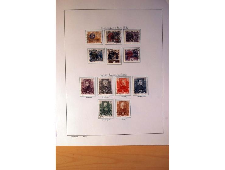 1850/1980, sehr schöne gestempelte Sammlung mit vielen besseren Werten, dabei Mi.-Nr. 16,17, 23, 518-23, 551-54, 555A und 588