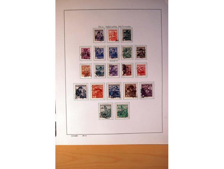 1850/1980, sehr schöne gestempelte Sammlung mit vielen besseren Werten, dabei Mi.-Nr. 16,17, 23, 518-23, 551-54, 555A und 588