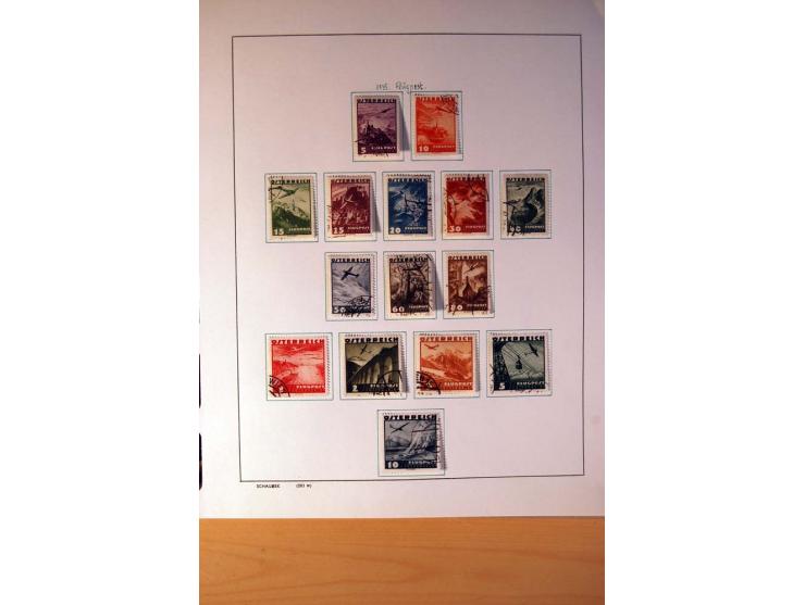 1850/1980, sehr schöne gestempelte Sammlung mit vielen besseren Werten, dabei Mi.-Nr. 16,17, 23, 518-23, 551-54, 555A und 588