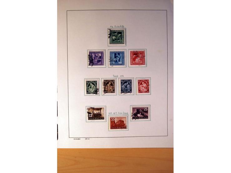 1850/1980, sehr schöne gestempelte Sammlung mit vielen besseren Werten, dabei Mi.-Nr. 16,17, 23, 518-23, 551-54, 555A und 588