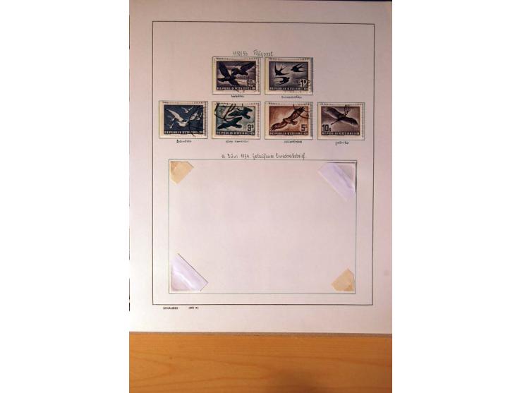1850/1980, sehr schöne gestempelte Sammlung mit vielen besseren Werten, dabei Mi.-Nr. 16,17, 23, 518-23, 551-54, 555A und 588