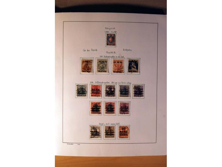 1860/1967, anfangs gestempelte, später auch ungebrauchte/postfrische Sammlung mit vielen besseren Werten dabei Mi.-Nr. 1, 380