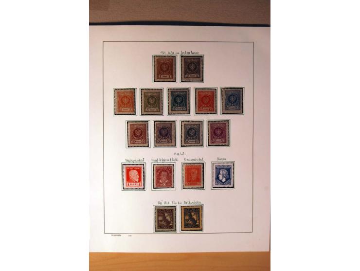 1860/1967, anfangs gestempelte, später auch ungebrauchte/postfrische Sammlung mit vielen besseren Werten dabei Mi.-Nr. 1, 380
