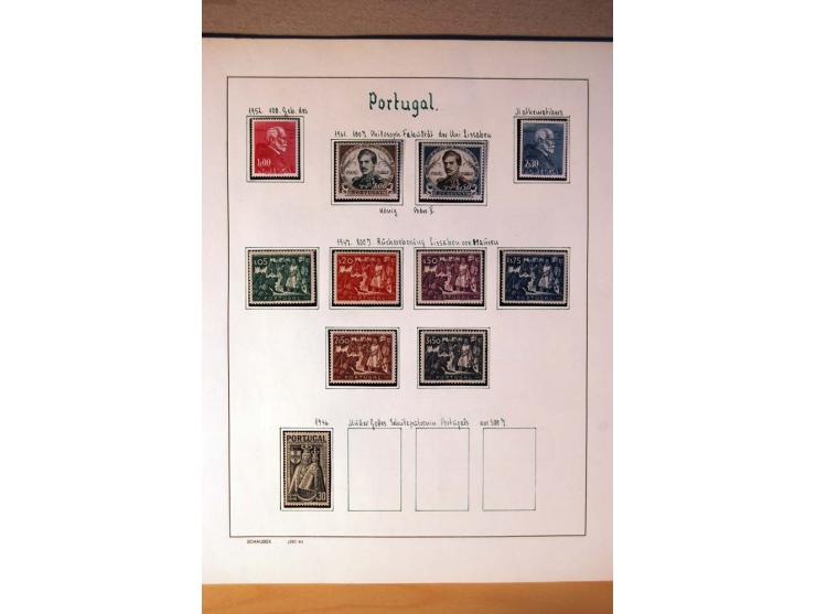 1853/1974, ungebrauchte und gestempelte Sammlung mit einer Vielzahl an besseren Werten, beginnend mit Mi.-Nr. 1, 12-16, 17-24