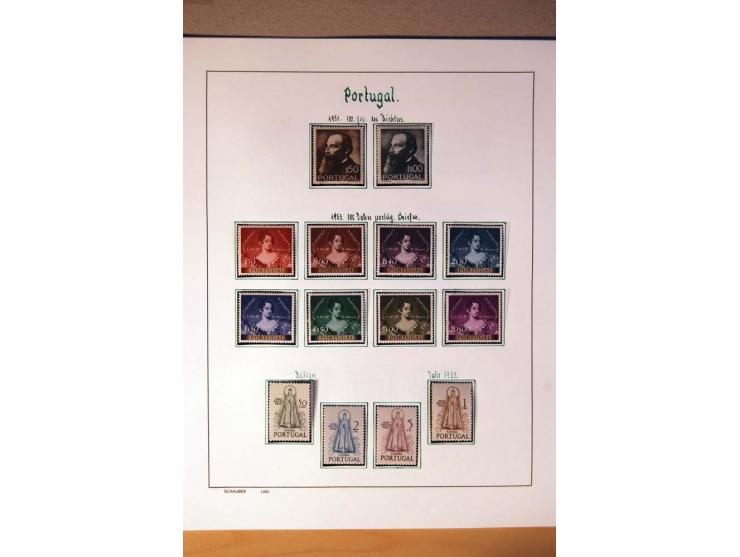 1853/1974, ungebrauchte und gestempelte Sammlung mit einer Vielzahl an besseren Werten, beginnend mit Mi.-Nr. 1, 12-16, 17-24