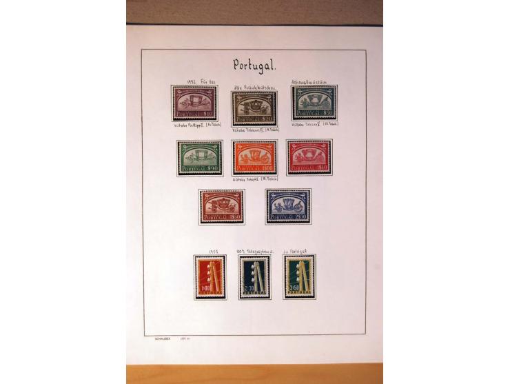 1853/1974, ungebrauchte und gestempelte Sammlung mit einer Vielzahl an besseren Werten, beginnend mit Mi.-Nr. 1, 12-16, 17-24