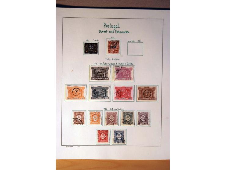 1853/1974, ungebrauchte und gestempelte Sammlung mit einer Vielzahl an besseren Werten, beginnend mit Mi.-Nr. 1, 12-16, 17-24