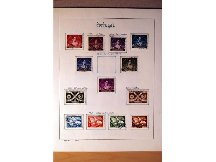 1853/1974, ungebrauchte und gestempelte Sammlung mit einer Vielzahl an besseren Werten, beginnend mit Mi.-Nr. 1, 12-16, 17-24