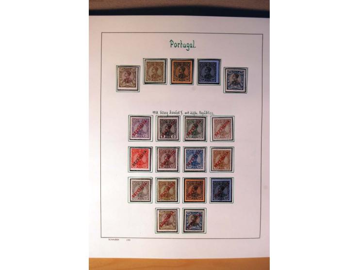 1853/1974, ungebrauchte und gestempelte Sammlung mit einer Vielzahl an besseren Werten, beginnend mit Mi.-Nr. 1, 12-16, 17-24