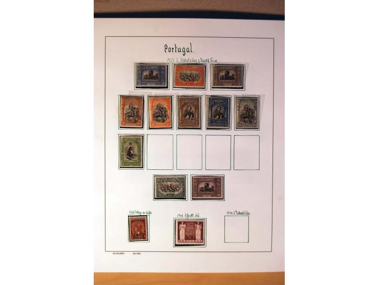 1853/1974, ungebrauchte und gestempelte Sammlung mit einer Vielzahl an besseren Werten, beginnend mit Mi.-Nr. 1, 12-16, 17-24