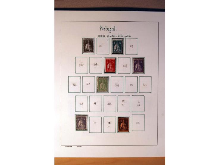 1853/1974, ungebrauchte und gestempelte Sammlung mit einer Vielzahl an besseren Werten, beginnend mit Mi.-Nr. 1, 12-16, 17-24