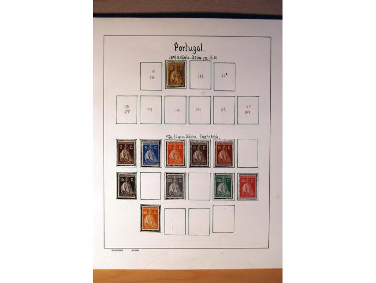 1853/1974, ungebrauchte und gestempelte Sammlung mit einer Vielzahl an besseren Werten, beginnend mit Mi.-Nr. 1, 12-16, 17-24
