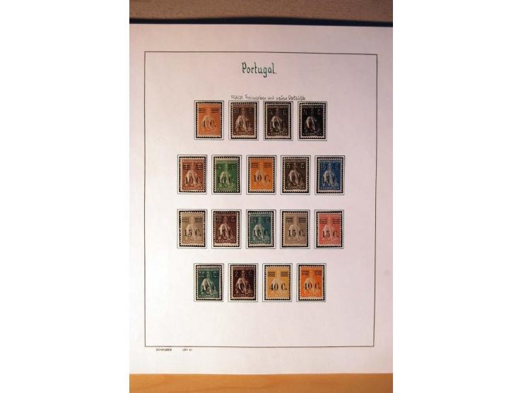 1853/1974, ungebrauchte und gestempelte Sammlung mit einer Vielzahl an besseren Werten, beginnend mit Mi.-Nr. 1, 12-16, 17-24