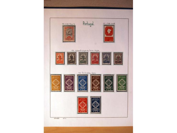 1853/1974, ungebrauchte und gestempelte Sammlung mit einer Vielzahl an besseren Werten, beginnend mit Mi.-Nr. 1, 12-16, 17-24