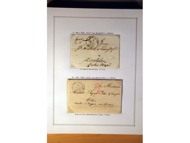 1849/1968, gestempelte kpl. bis überkpl. Sammlung mit u.a. Mi.-Nr. 1-6, 5 im Paar sowie vielen Besonderheiten wie Typen, Farb