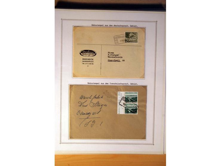 1849/1968, gestempelte kpl. bis überkpl. Sammlung mit u.a. Mi.-Nr. 1-6, 5 im Paar sowie vielen Besonderheiten wie Typen, Farb