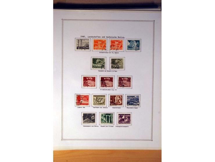 1849/1968, gestempelte kpl. bis überkpl. Sammlung mit u.a. Mi.-Nr. 1-6, 5 im Paar sowie vielen Besonderheiten wie Typen, Farb