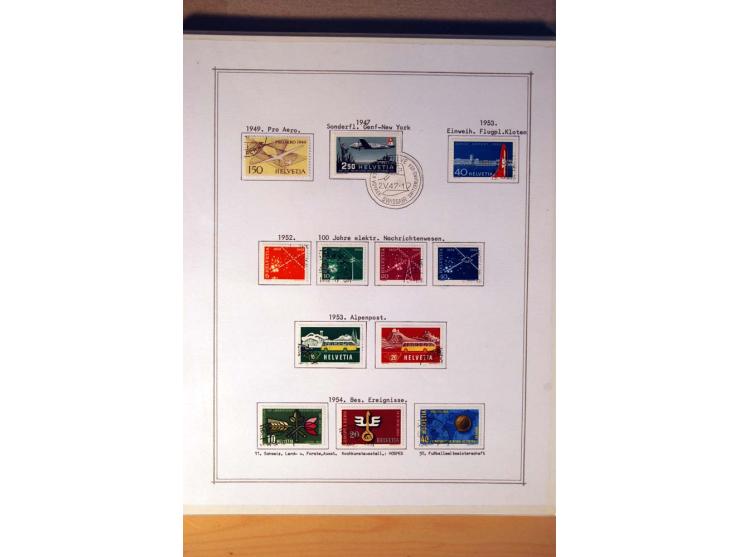 1849/1968, gestempelte kpl. bis überkpl. Sammlung mit u.a. Mi.-Nr. 1-6, 5 im Paar sowie vielen Besonderheiten wie Typen, Farb