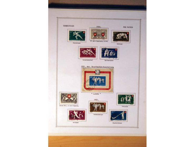 1849/1968, gestempelte kpl. bis überkpl. Sammlung mit u.a. Mi.-Nr. 1-6, 5 im Paar sowie vielen Besonderheiten wie Typen, Farb
