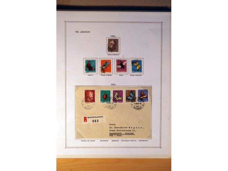 1849/1968, gestempelte kpl. bis überkpl. Sammlung mit u.a. Mi.-Nr. 1-6, 5 im Paar sowie vielen Besonderheiten wie Typen, Farb