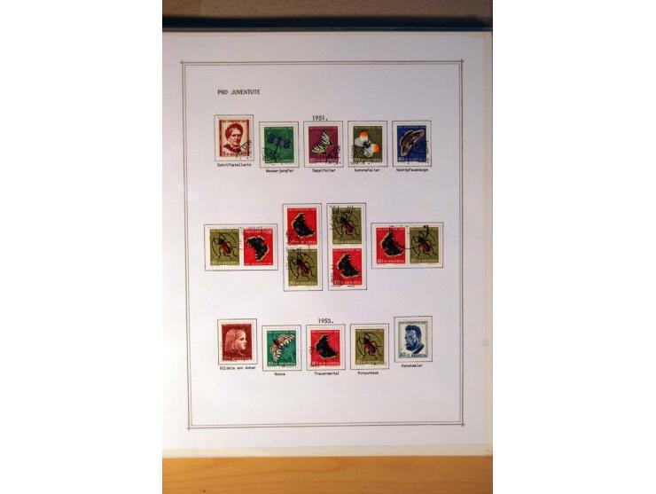 1849/1968, gestempelte kpl. bis überkpl. Sammlung mit u.a. Mi.-Nr. 1-6, 5 im Paar sowie vielen Besonderheiten wie Typen, Farb