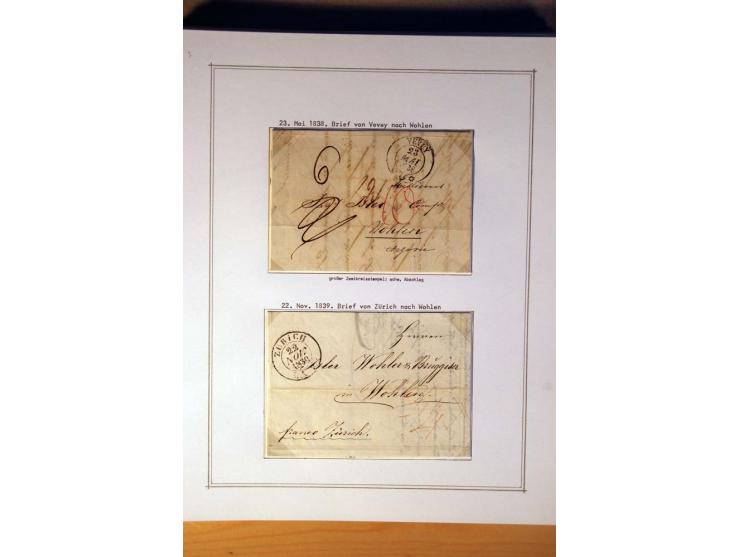 1849/1968, gestempelte kpl. bis überkpl. Sammlung mit u.a. Mi.-Nr. 1-6, 5 im Paar sowie vielen Besonderheiten wie Typen, Farb
