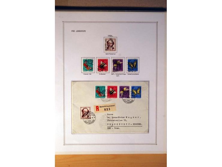 1849/1968, gestempelte kpl. bis überkpl. Sammlung mit u.a. Mi.-Nr. 1-6, 5 im Paar sowie vielen Besonderheiten wie Typen, Farb