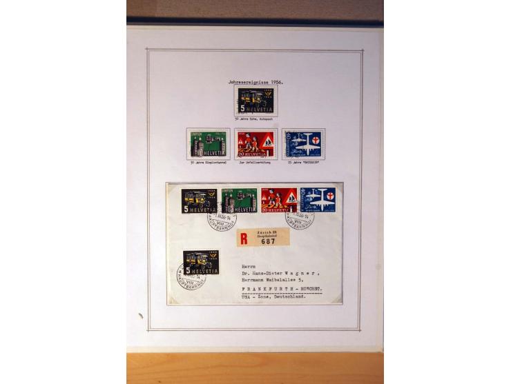 1849/1968, gestempelte kpl. bis überkpl. Sammlung mit u.a. Mi.-Nr. 1-6, 5 im Paar sowie vielen Besonderheiten wie Typen, Farb
