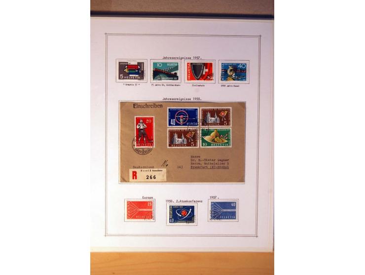 1849/1968, gestempelte kpl. bis überkpl. Sammlung mit u.a. Mi.-Nr. 1-6, 5 im Paar sowie vielen Besonderheiten wie Typen, Farb