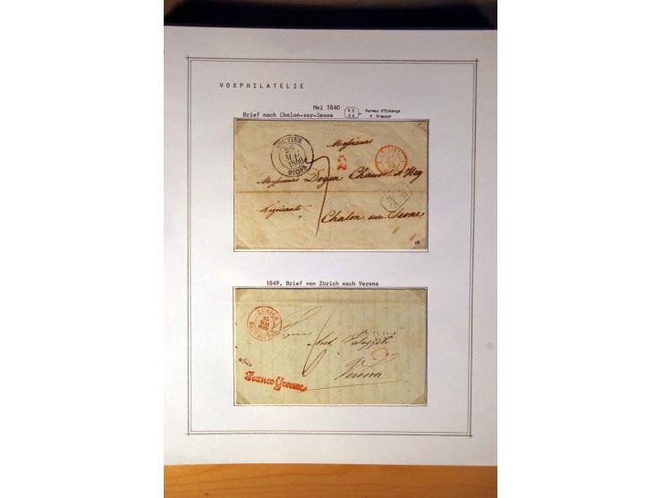 1849/1968, gestempelte kpl. bis überkpl. Sammlung mit u.a. Mi.-Nr. 1-6, 5 im Paar sowie vielen Besonderheiten wie Typen, Farb