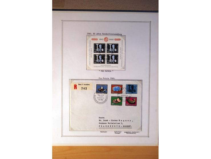 1849/1968, gestempelte kpl. bis überkpl. Sammlung mit u.a. Mi.-Nr. 1-6, 5 im Paar sowie vielen Besonderheiten wie Typen, Farb